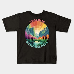 Yosemite National Park Kids T-Shirt